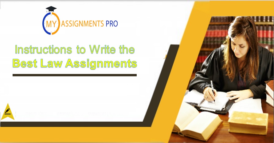 Instructions to Write the Best Law Assignments